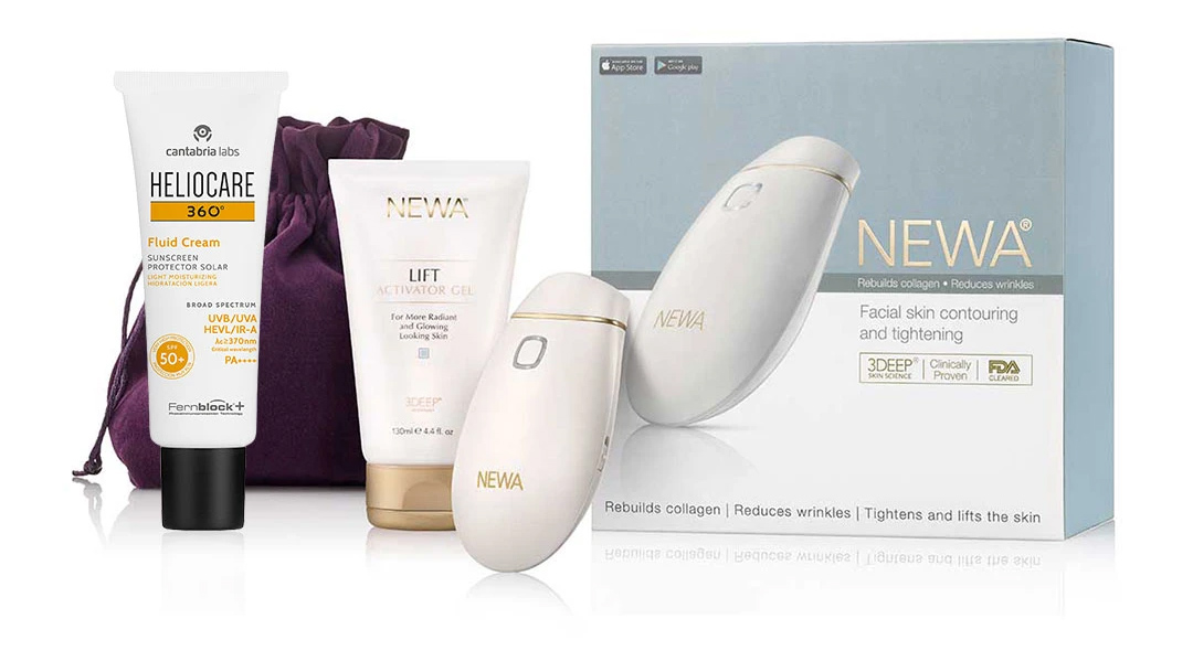 NEWA Starter Kit + Heliocare 360° Fluid Cream